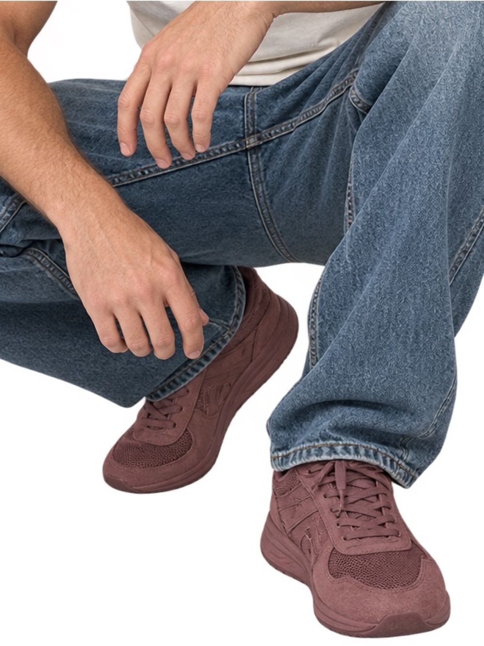 Sneakers Municipal Trainer in Dusty Rose